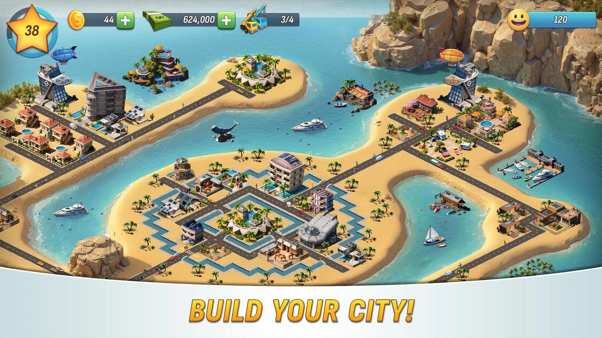 City Island 5: Deluxe Go Build screenshot